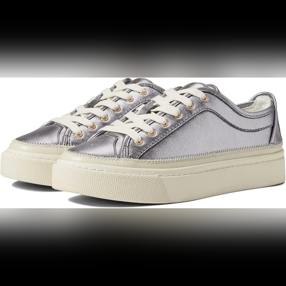 All Saints Shoes - All Saints Milla Silver Sneakers US 9/ EU 39 New